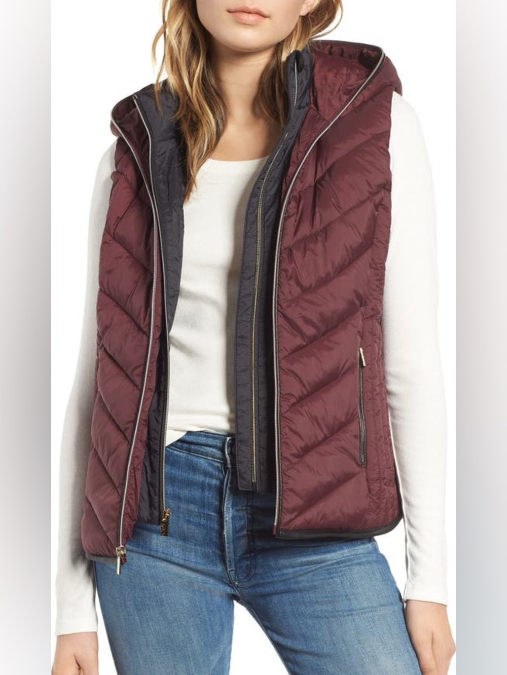 ✨ NWT Marc New York Hooded Vest ✨